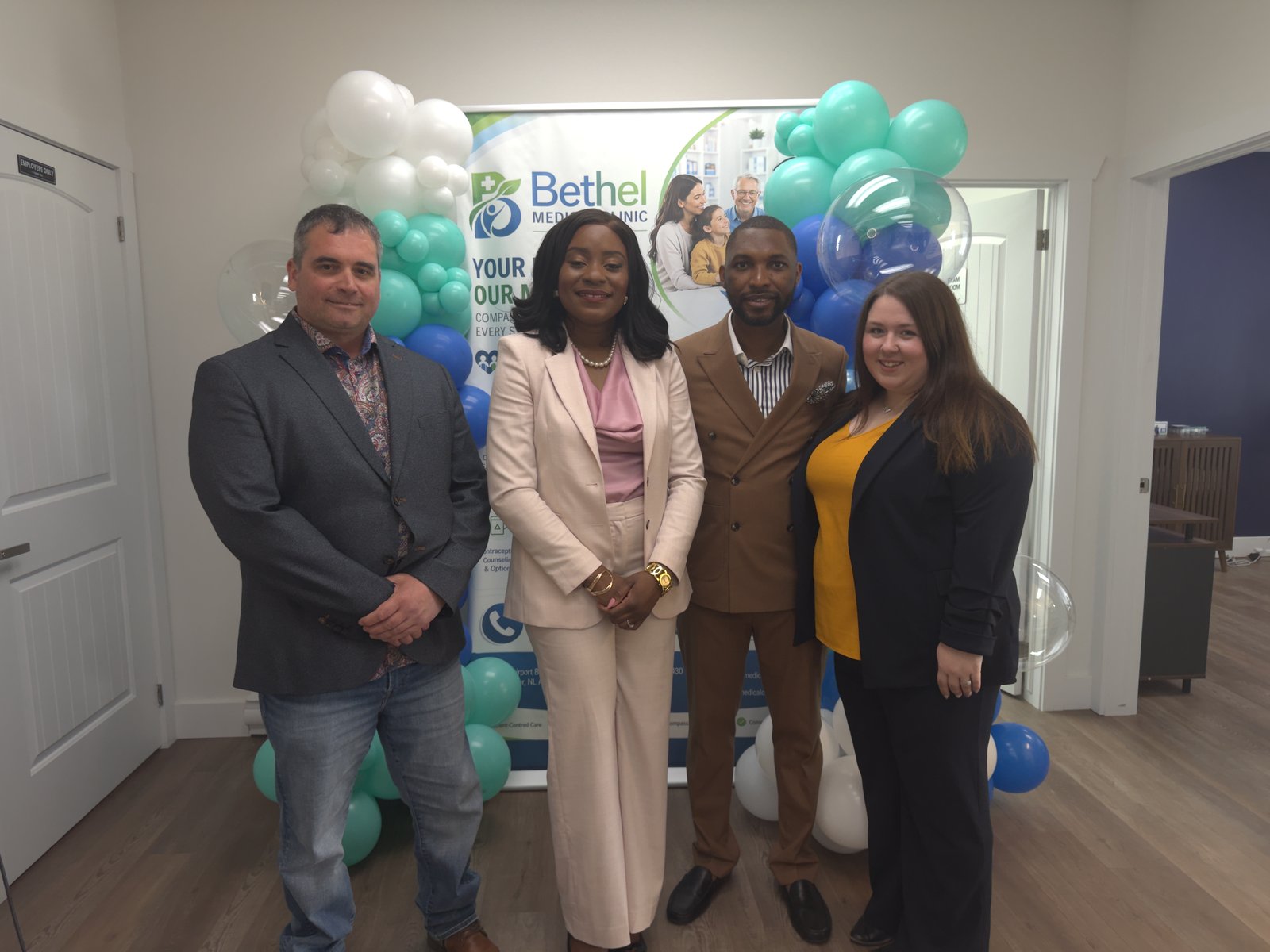 Ribbon-cutting ceremony at Bethel Medical Clinic grand opening