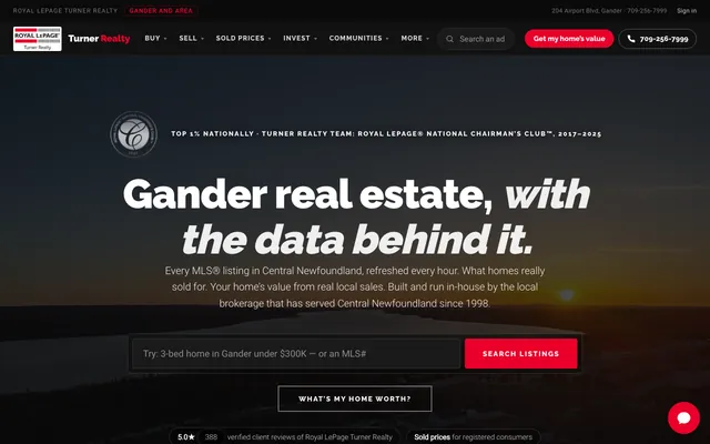 realestategander.com homepage